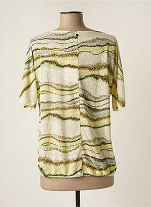 Top tissage jersey manches courtes vert GERRY WEBER femme
