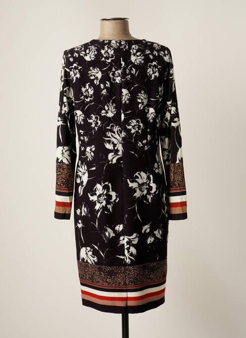 Robe mi-longue noir PAUSE CAFE pour femme