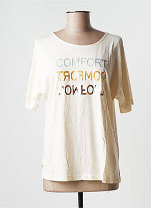 T-shirt beige GERRY WEBER pour femme