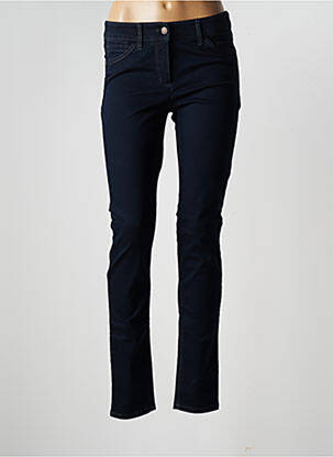 Pantalon slim stretch taille normale bleu GERRY WEBER femme