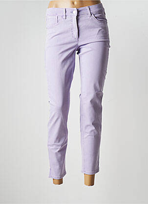 Pantalon 7/8 violet GERRY WEBER pour femme