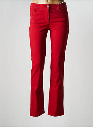 Pantalon slim rouge GERRY WEBER pour femme