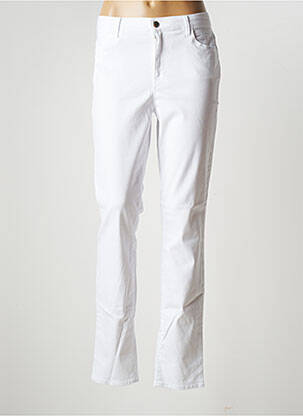 Pantalon slim blanc BRAX pour femme