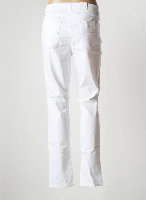 Pantalon slim blanc BRAX pour femme