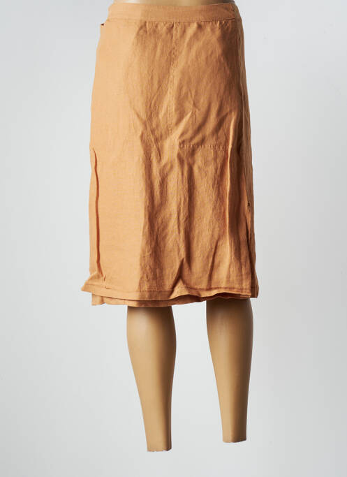 Jupe mi-longue beige GERRY WEBER pour femme