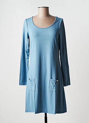 Robe courte bleu MALOKA pour femme