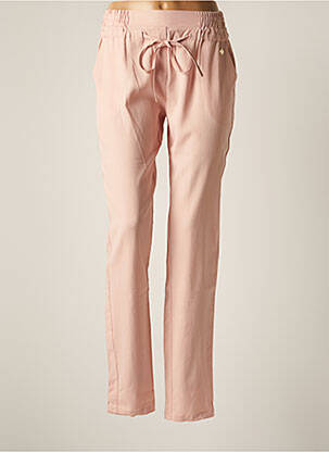 Pantalon chino taille normale taille normale rose LE PETIT BAIGNEUR femme