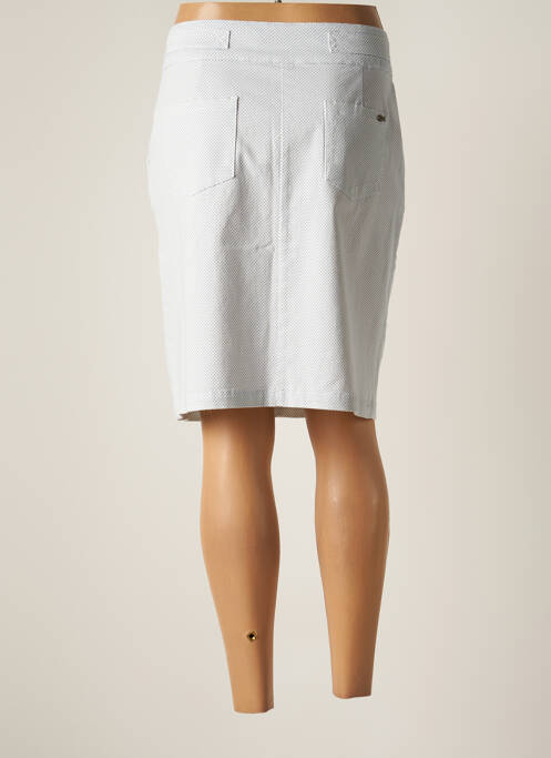 Jupe mi-longue bleu THALASSA pour femme