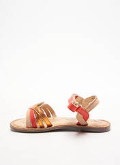 Sandales/Nu pieds rouge KICKERS pour fille seconde vue