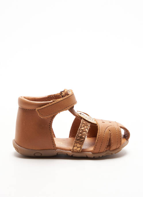 Sandales/Nu pieds marron GBB pour fille