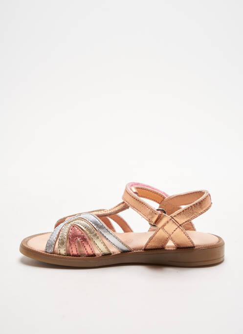 Sandales/Nu pieds rose ACEBOS pour fille