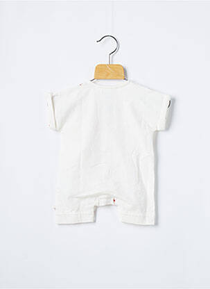 Combishort col rond manches courtes beige NOUKIE'S fille