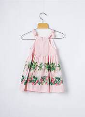 Robe mi-longue rose MAYORAL pour fille seconde vue