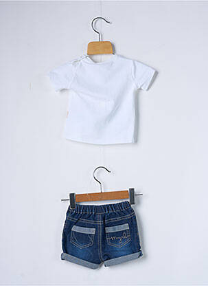 Ensemble short sérigraphie bleu MAYORAL garçon