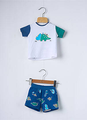 Ensemble short tissage jersey bleu MAYORAL garcon