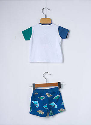 Ensemble short tissage jersey bleu MAYORAL garçon