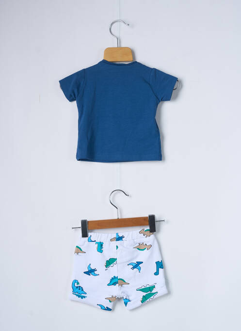 Ensemble short tissage jersey bleu MAYORAL garcon