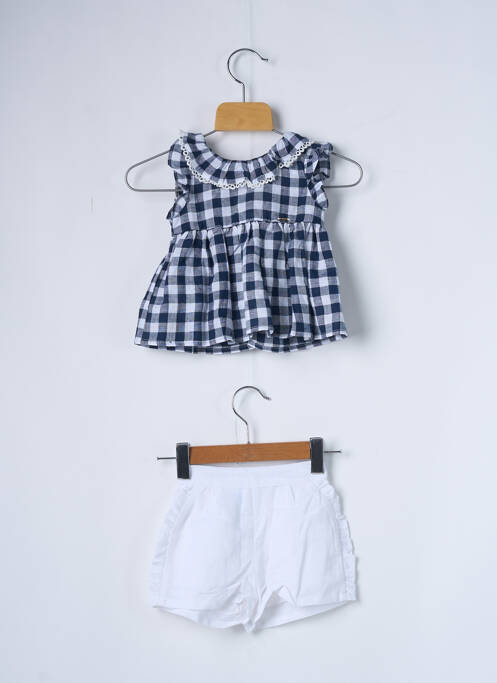 Ensemble short bleu MAYORAL fille