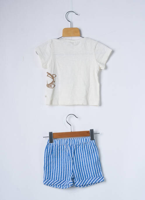 Ensemble short beige NOUKIE'S pour garçon