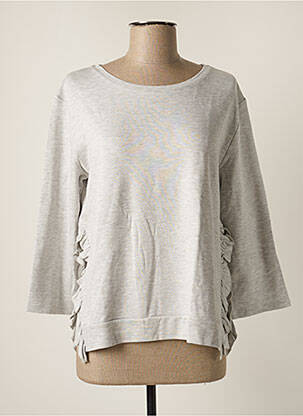 Sweat-shirt gris BETTY & CO pour femme