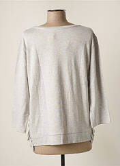 Sweat-shirt gris BETTY & CO pour femme seconde vue