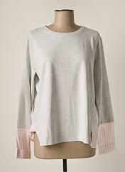 Sweat-shirt gris BETTY & CO pour femme seconde vue