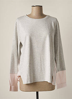 Sweat-shirt gris BETTY & CO pour femme