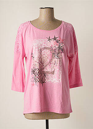 T-shirt rose BETTY BARCLAY pour femme