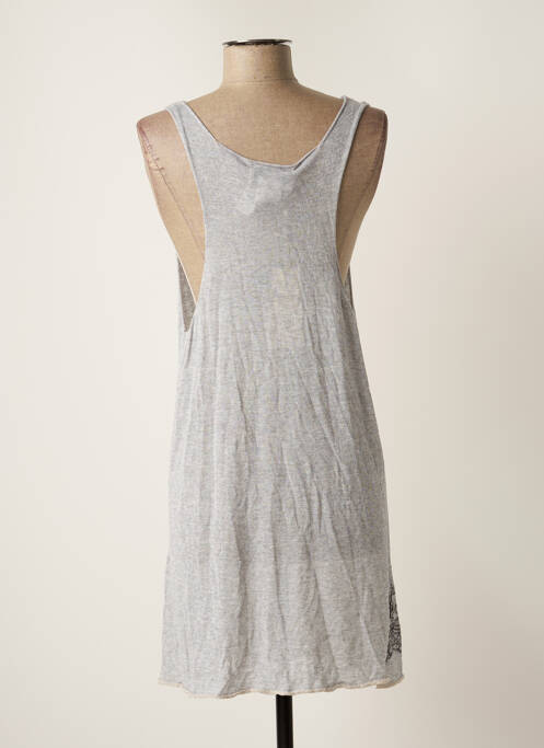 Robe pull gris CRISTINA GAVIOLI pour femme