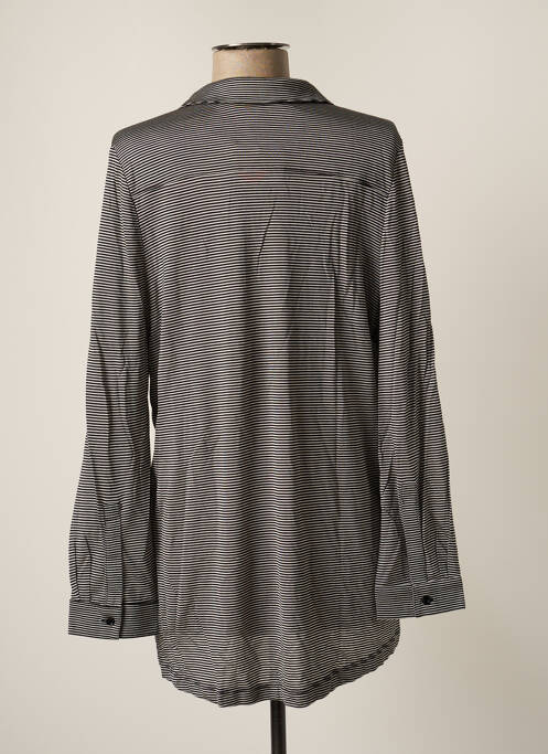 Tunique manches longues noir LAUREN VIDAL pour femme