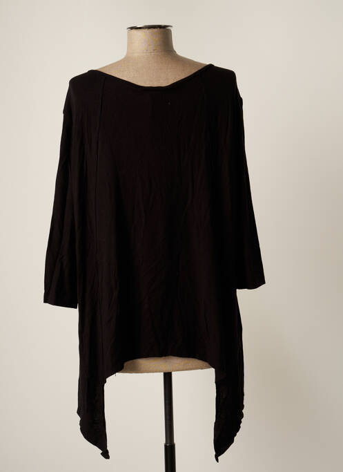 Tunique manches longues noir O.K.S pour femme