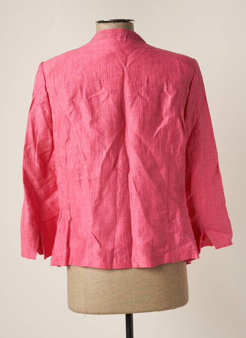 Veste casual rose CHRISTINE LAURE pour femme