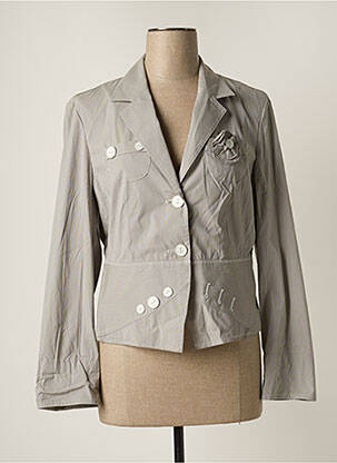 Blazer poches gris O.K.S femme