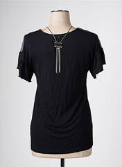 T-shirt noir FRED SABATIER pour femme seconde vue