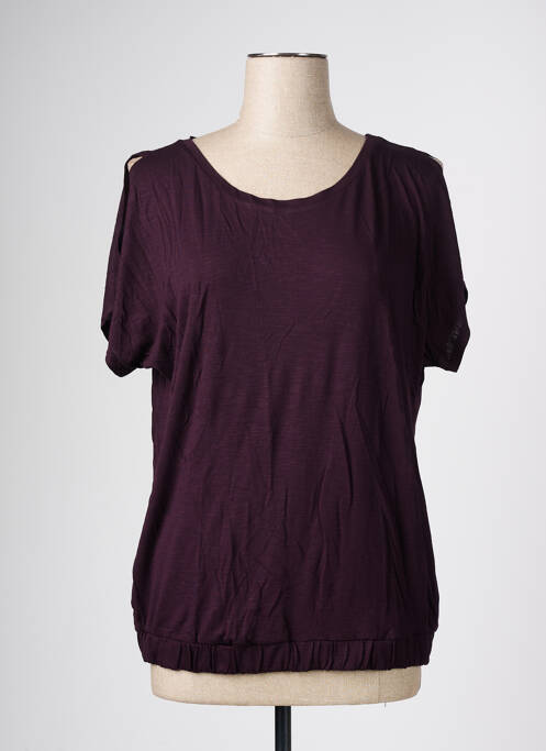 T-shirt violet BETTY & CO pour femme