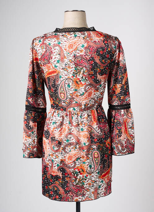 Tunique manches longues orange FRED SABATIER pour femme