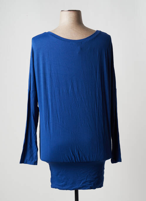 Tunique manches longues bleu RENDEZ-VOUS pour femme