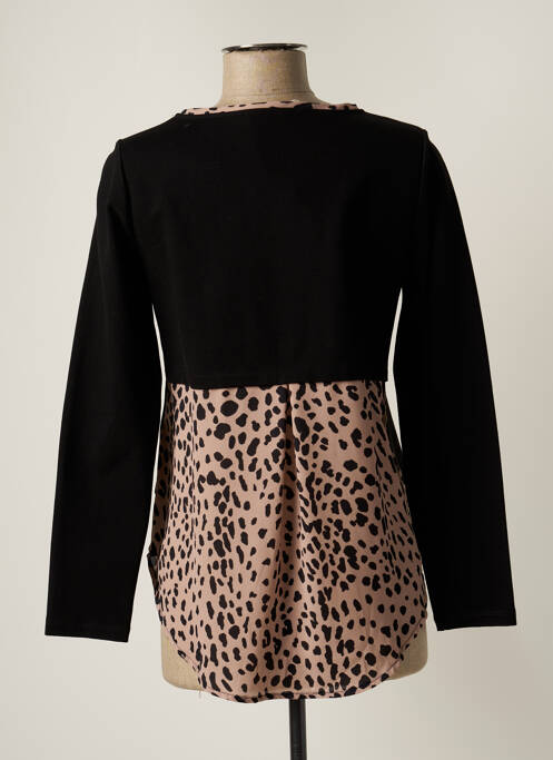 Top noir ORTO BOTANICO pour femme