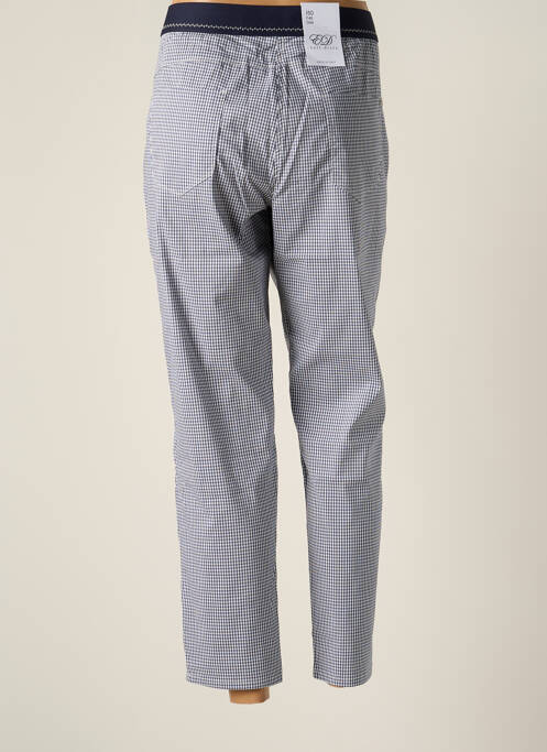 Pantalon droit bleu EAST DRIVE pour femme