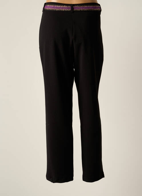 Pantalon droit noir FRED SABATIER pour femme