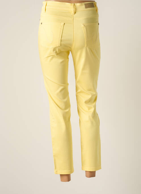 Pantalon slim jaune OLSEN pour femme