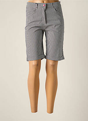 Bermuda taille normale taille normale noir EAST DRIVE femme
