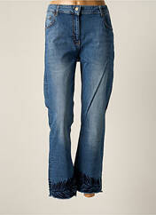 Jeans coupe droite bleu LAUREN VIDAL pour femme seconde vue