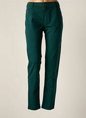 Pantalon slim vert THALASSA pour femme seconde vue