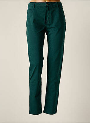 Pantalon slim vert THALASSA pour femme