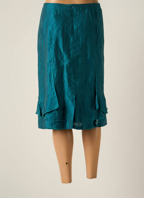 Jupe longue bleu CHRISTINE LAURE pour femme