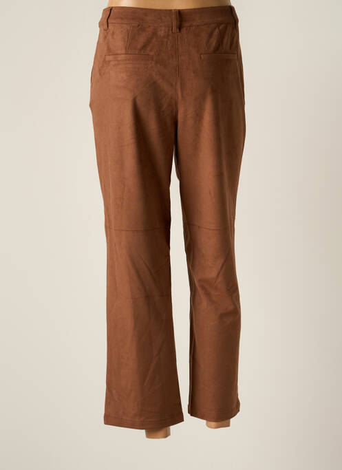 Pantalon droit marron OLSEN femme