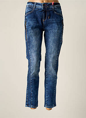 Jeans coupe slim slim taille normale bleu STREET ONE femme
