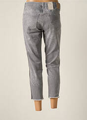 Jeans coupe slim gris BETTY & CO pour femme seconde vue