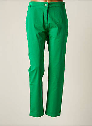 Pantalon 7/8 vert LE PETIT BAIGNEUR pour femme